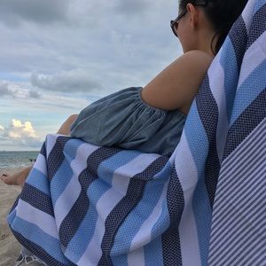 Turkish Cotton Beach Towel XL Peshtemal Quick Dry